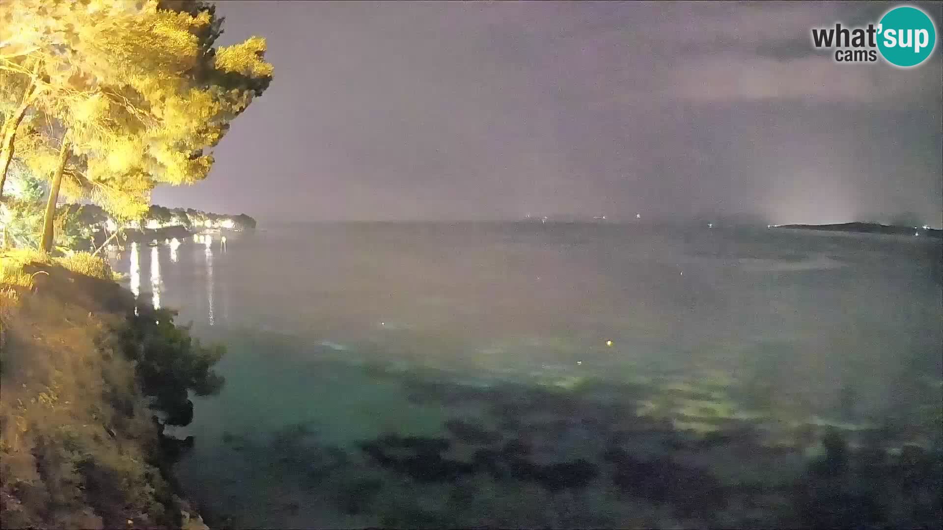 Webcam Playa Potočine Bol – Vista en vivo de Borak Beach, Isla de Brač