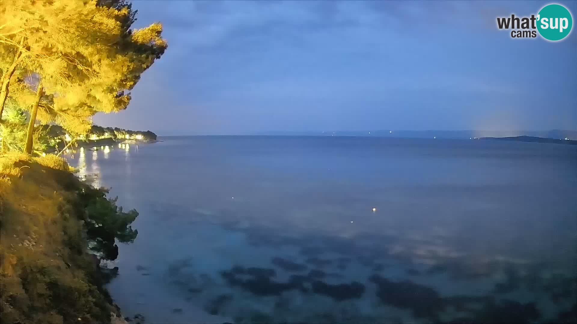 Webcam Potočine Beach Bol – Live View of Borak Beach, Brač Island