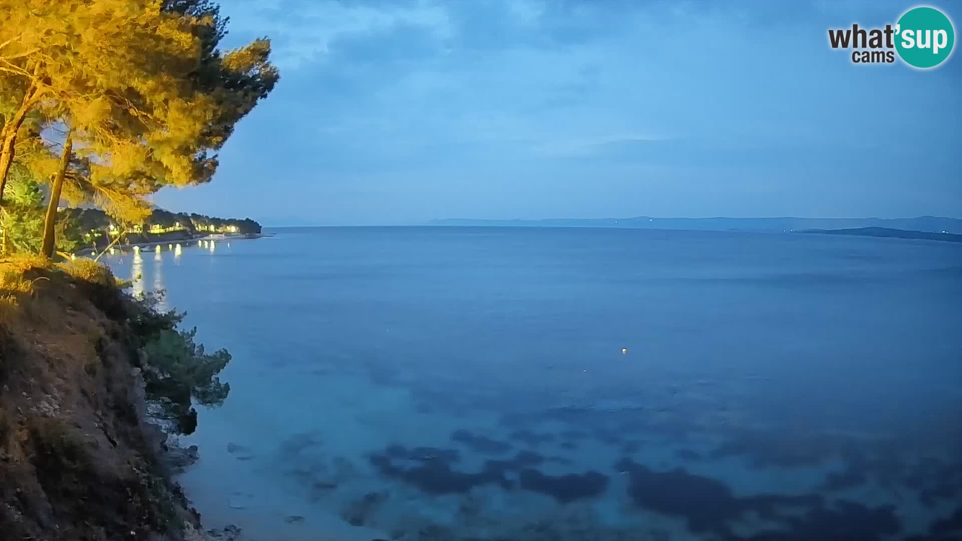 Webcam Potočine Beach Bol – Live View of Borak Beach, Brač Island