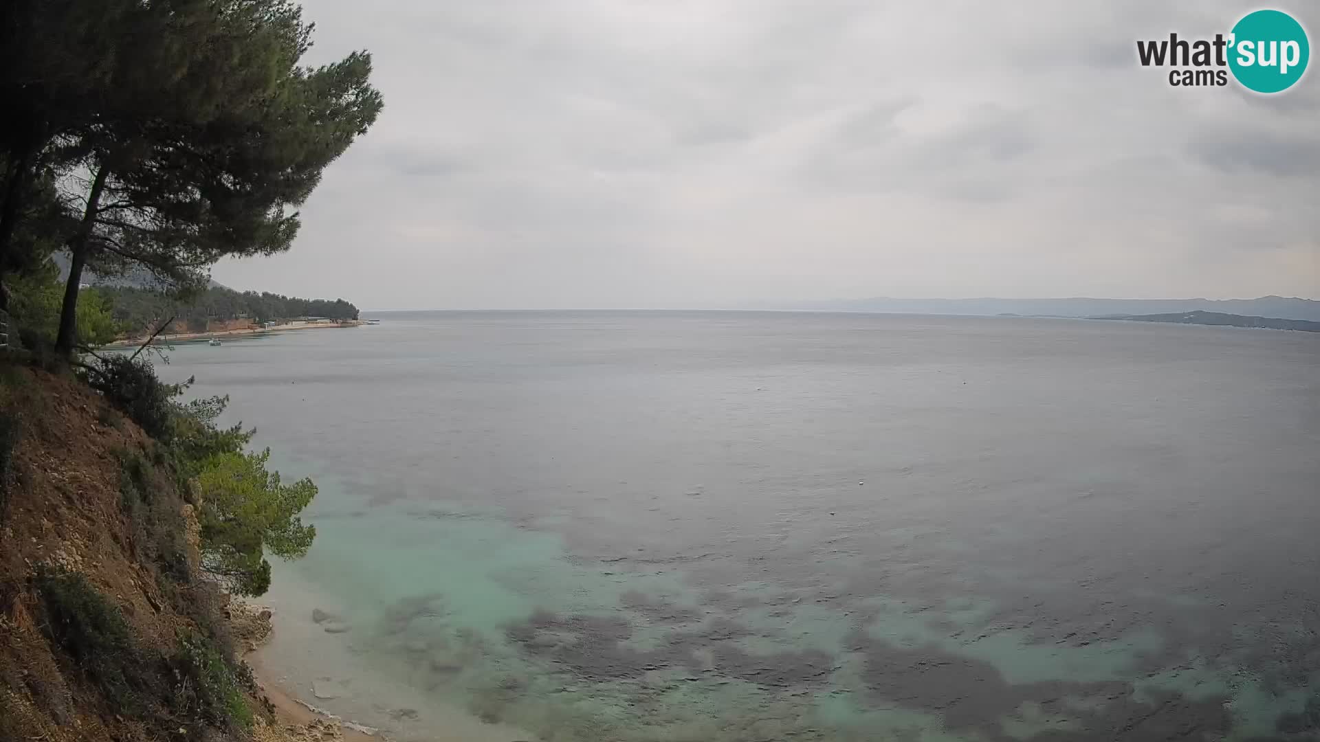 Webcam Strand Potočine Bol – Liveblick auf Borak Beach, Insel Brač