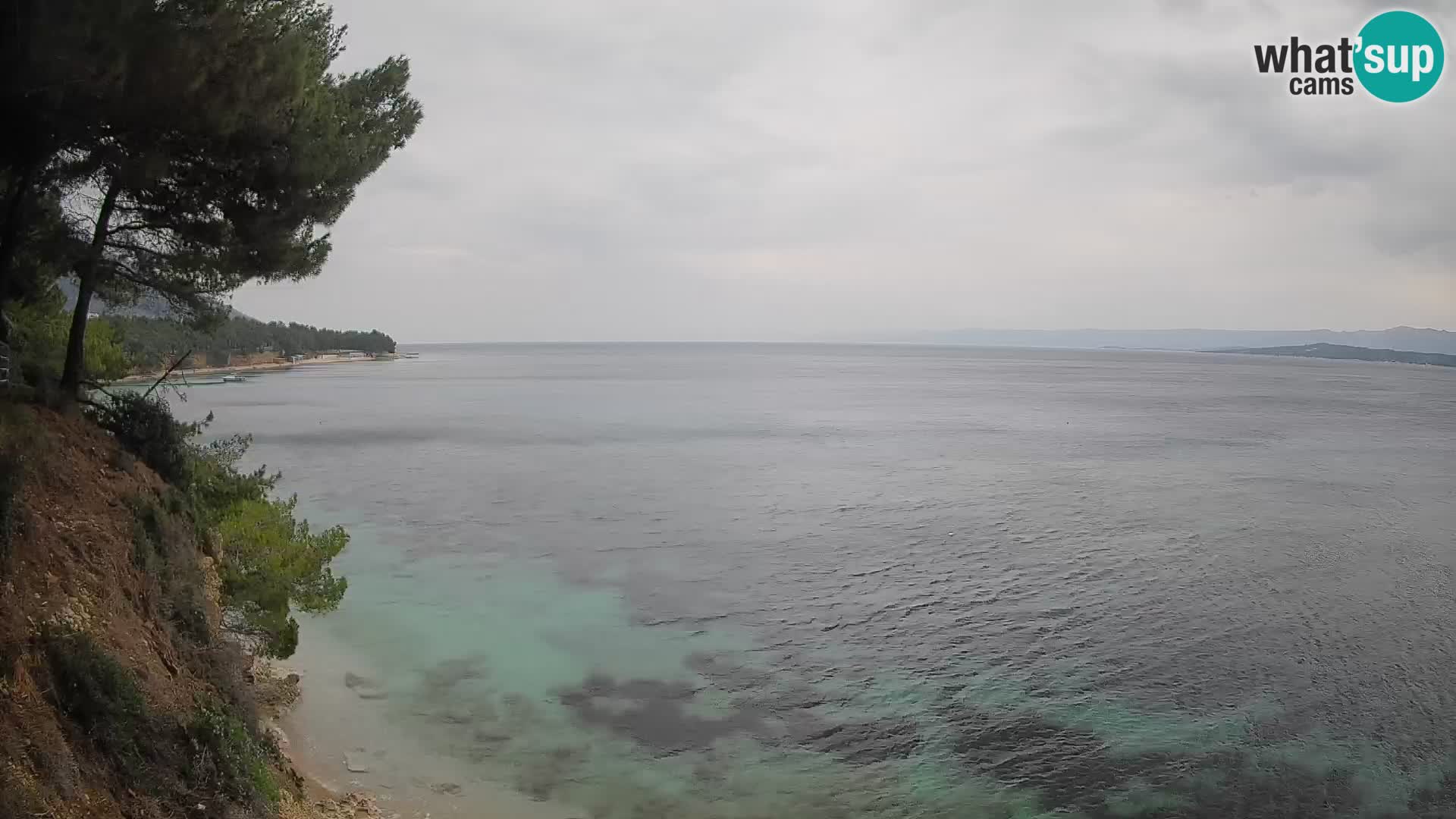 Webcam Strand Potočine Bol – Liveblick auf Borak Beach, Insel Brač