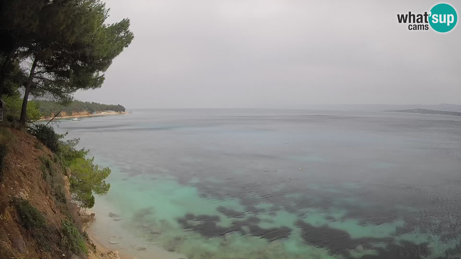 Webcam Strand Potočine Bol – Liveblick auf Borak Beach, Insel Brač