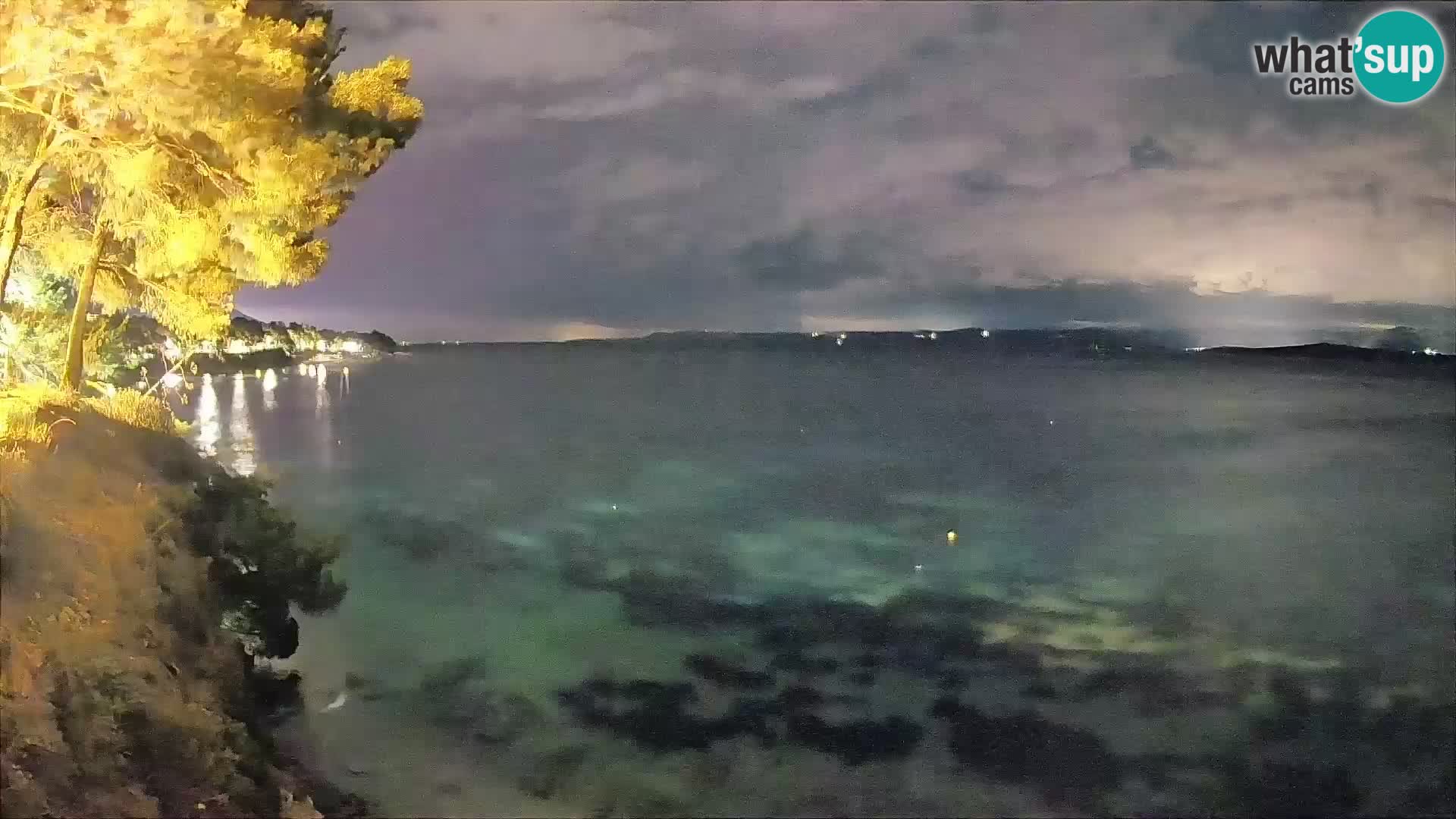 Webcam Potočine Beach Bol – Live View of Borak Beach, Brač Island