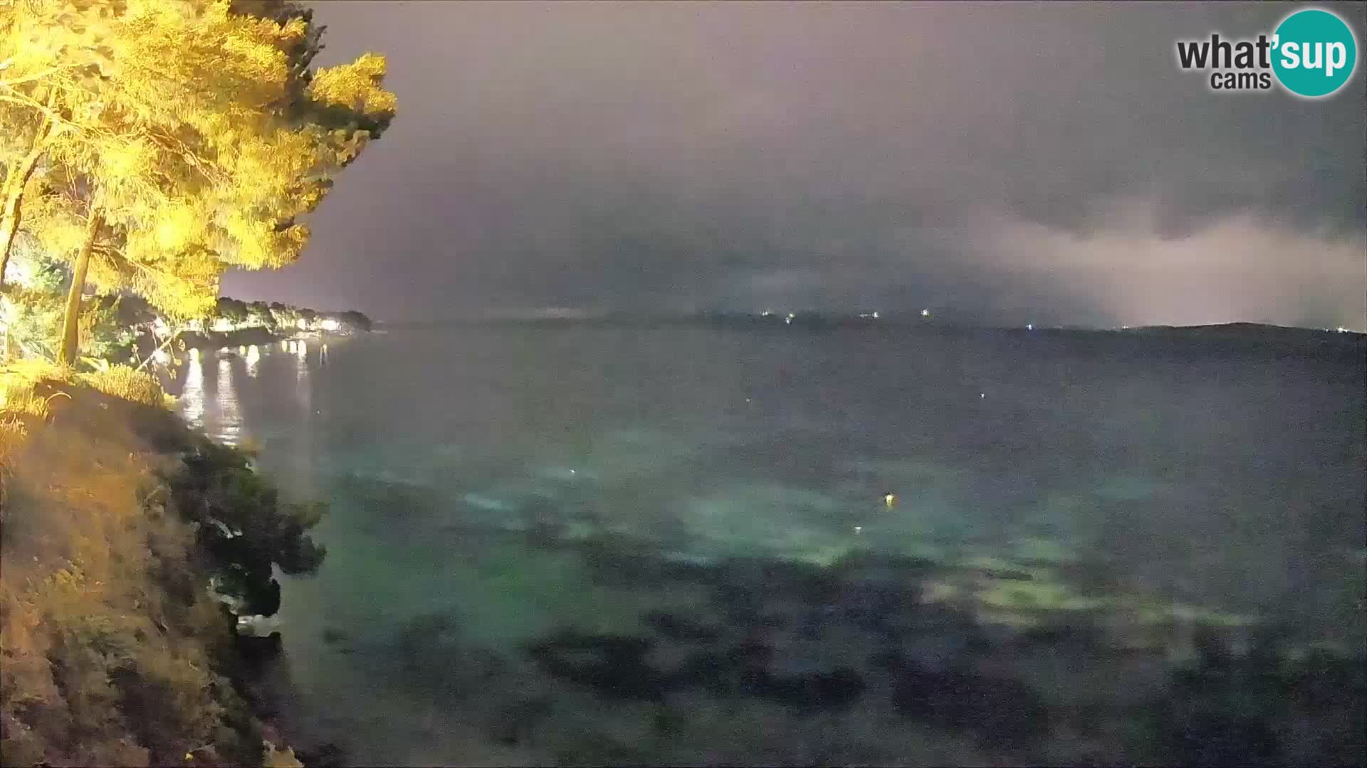 Webcam Playa Potočine Bol – Vista en vivo de Borak Beach, Isla de Brač