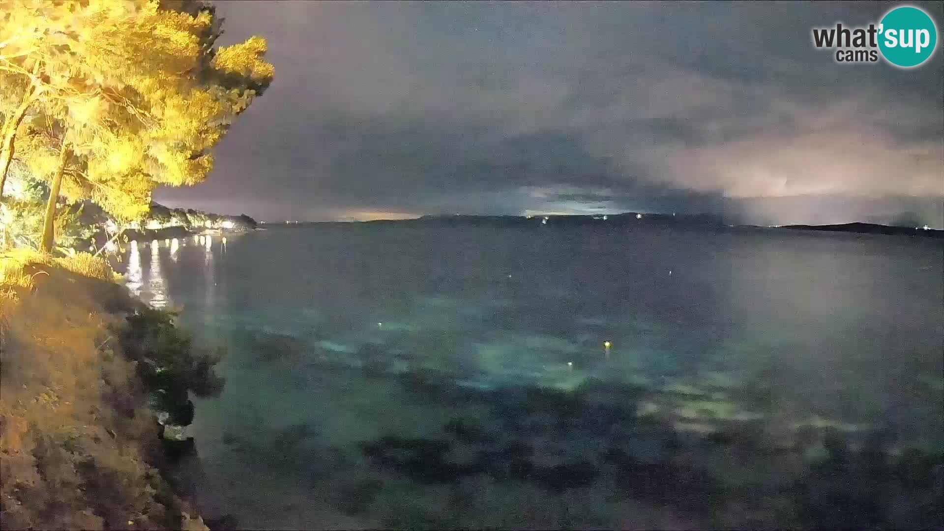 Webcam Potočine Beach Bol – Live View of Borak Beach, Brač Island