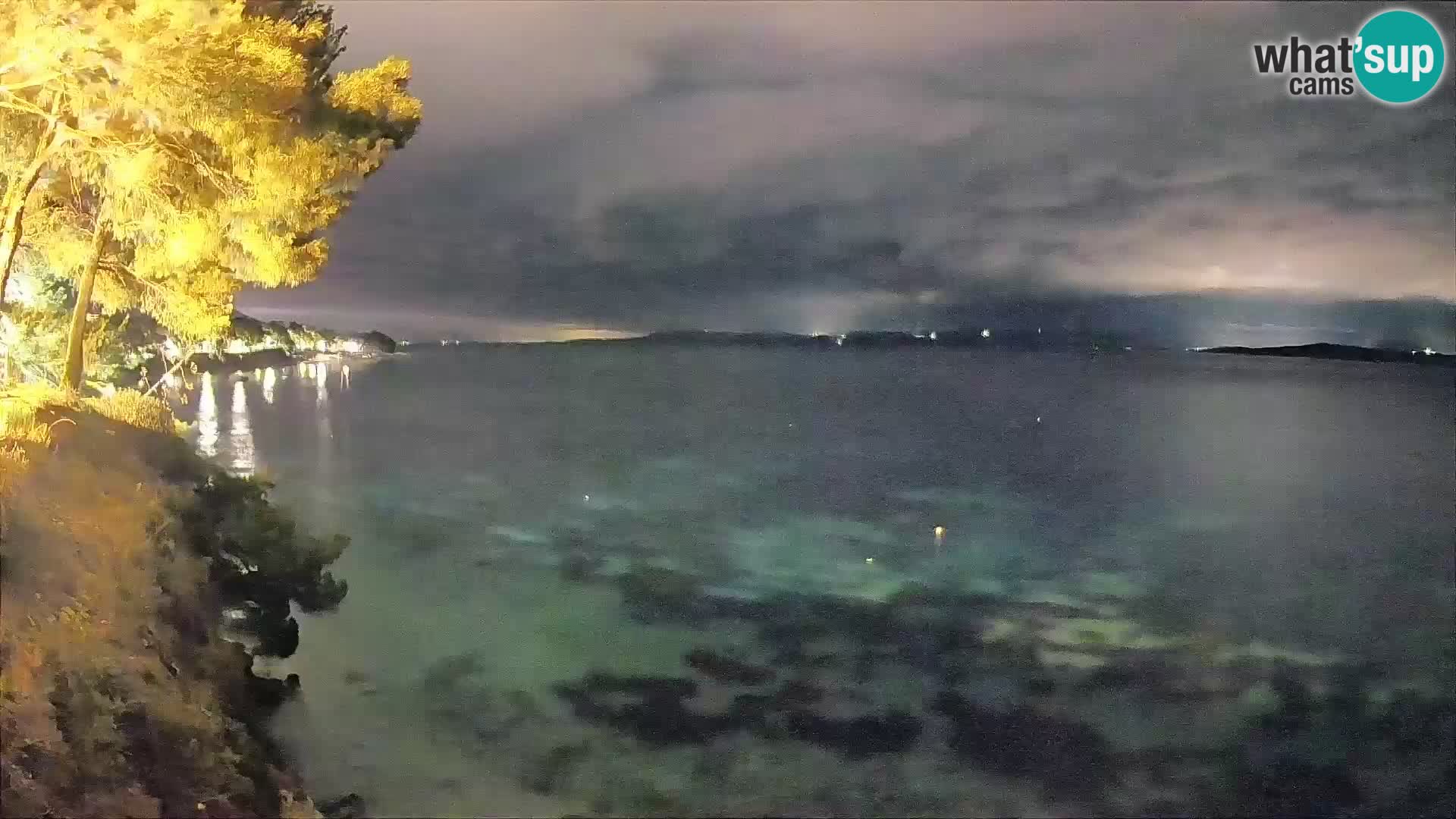 Webcam Playa Potočine Bol – Vista en vivo de Borak Beach, Isla de Brač