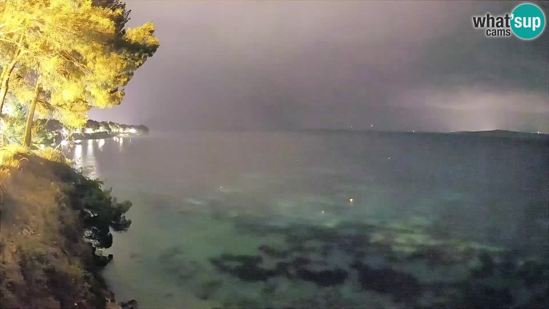 Webcam Potočine Beach Bol – Live View of Borak Beach, Brač Island