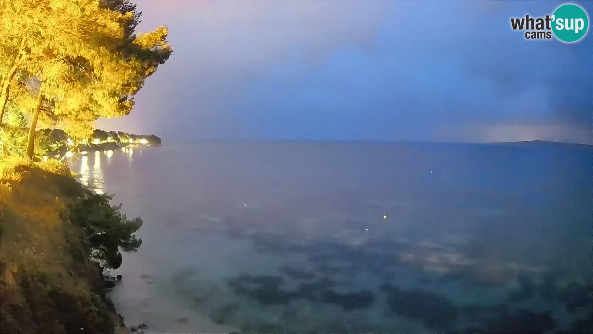 Webcam Playa Potočine Bol – Vista en vivo de Borak Beach, Isla de Brač