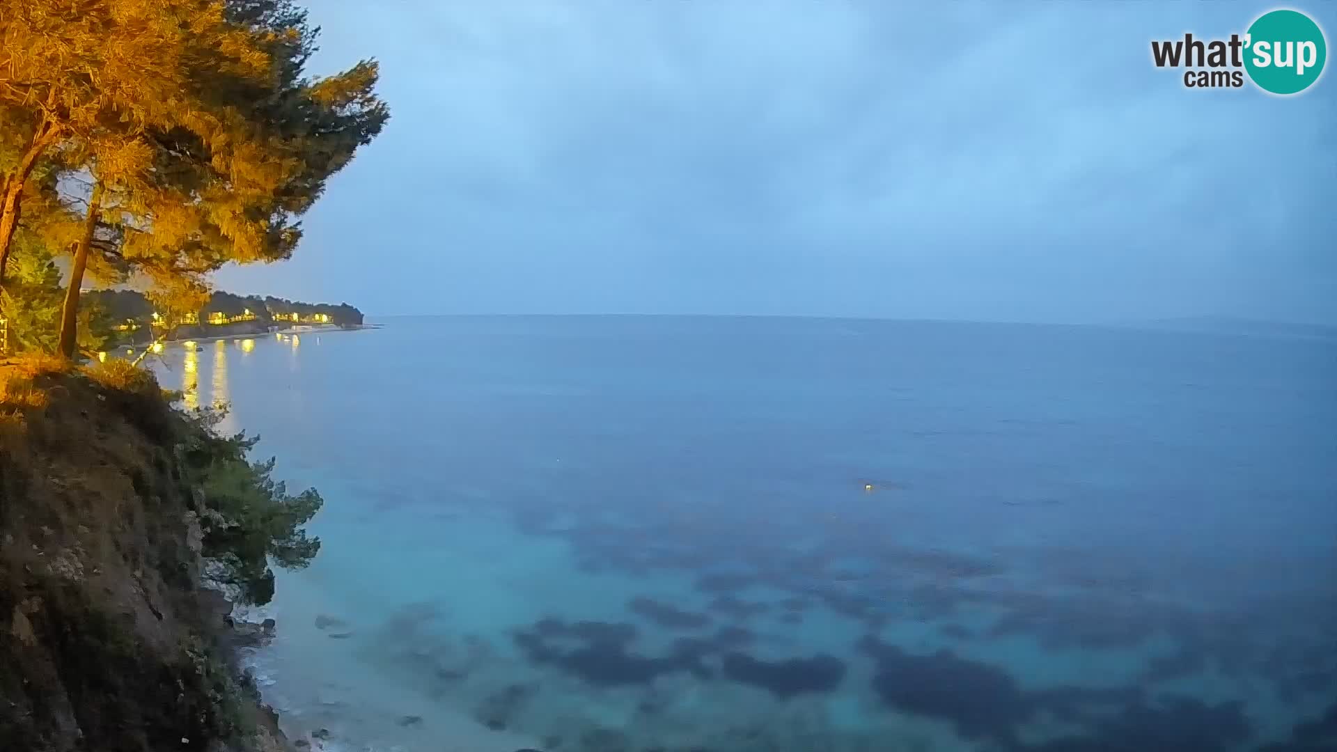 Webcam Potočine Beach Bol – Live View of Borak Beach, Brač Island