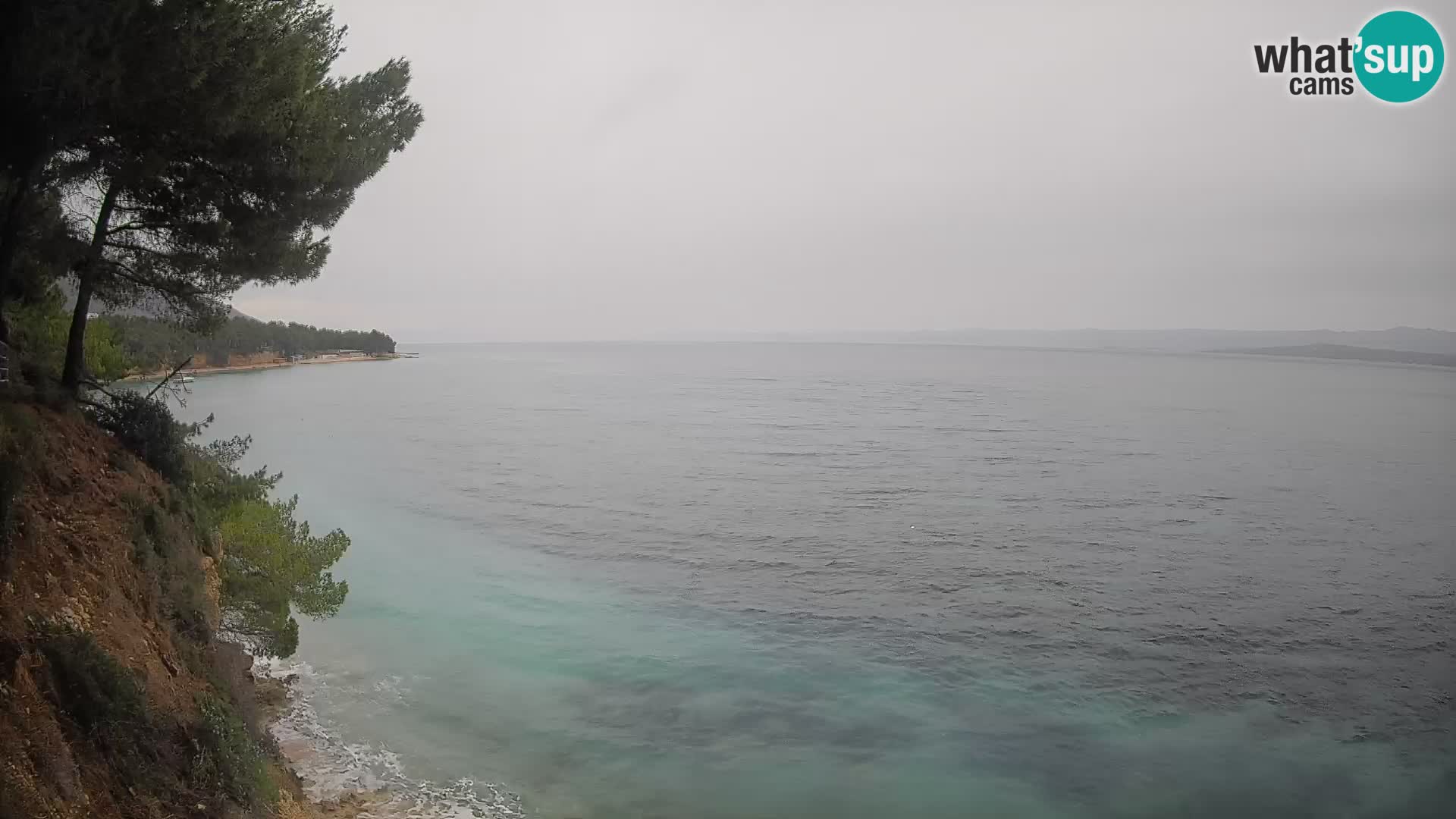 Webcam Strand Potočine Bol – Liveblick auf Borak Beach, Insel Brač