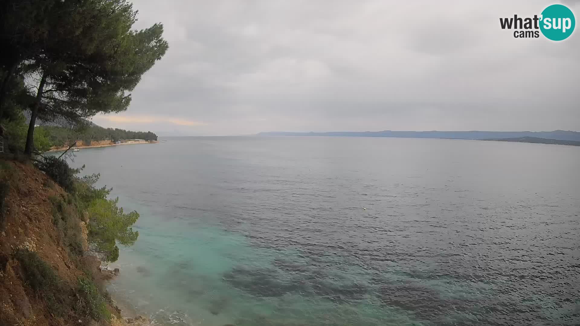 Webcam Strand Potočine Bol – Liveblick auf Borak Beach, Insel Brač