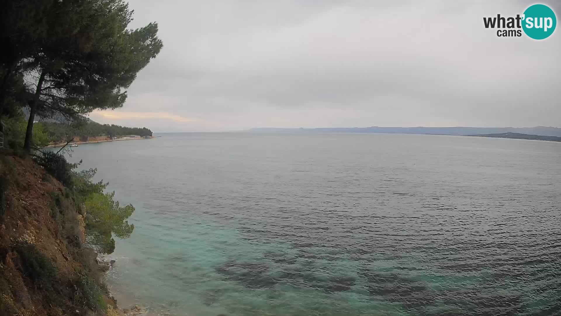 Webcam Playa Potočine Bol – Vista en vivo de Borak Beach, Isla de Brač