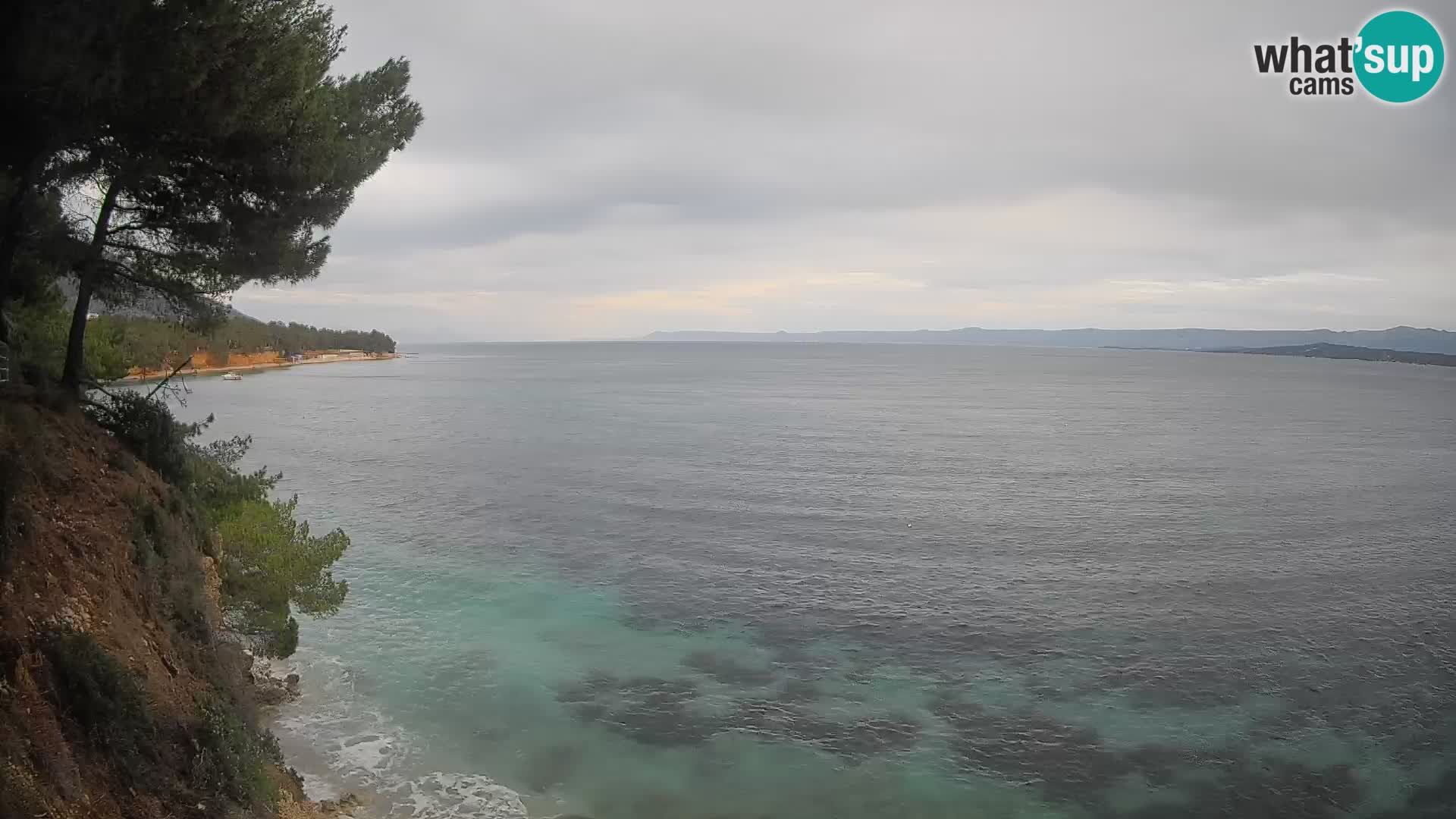 Webcam Playa Potočine Bol – Vista en vivo de Borak Beach, Isla de Brač
