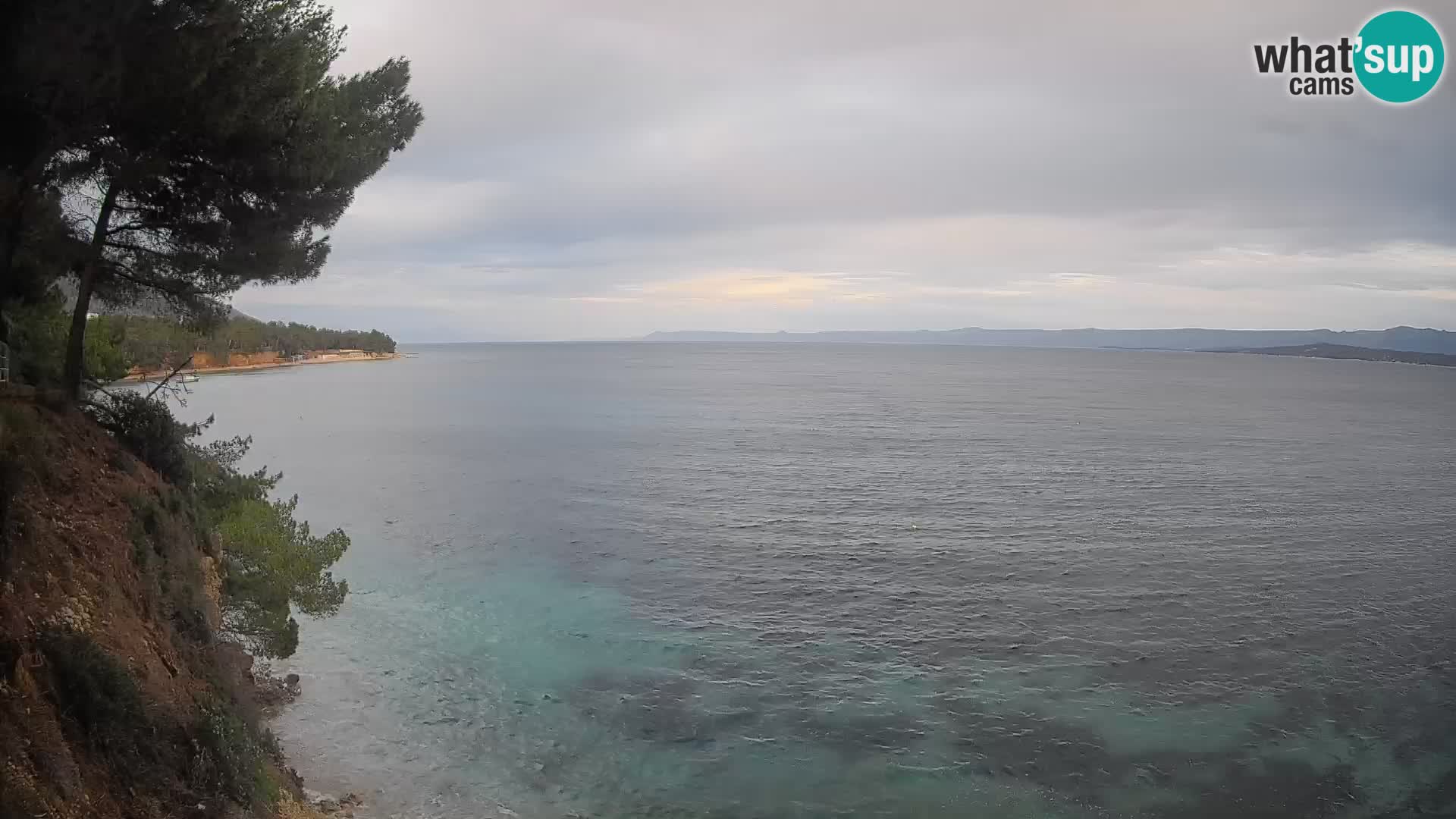 Webcam Potočine Beach Bol – Live View of Borak Beach, Brač Island