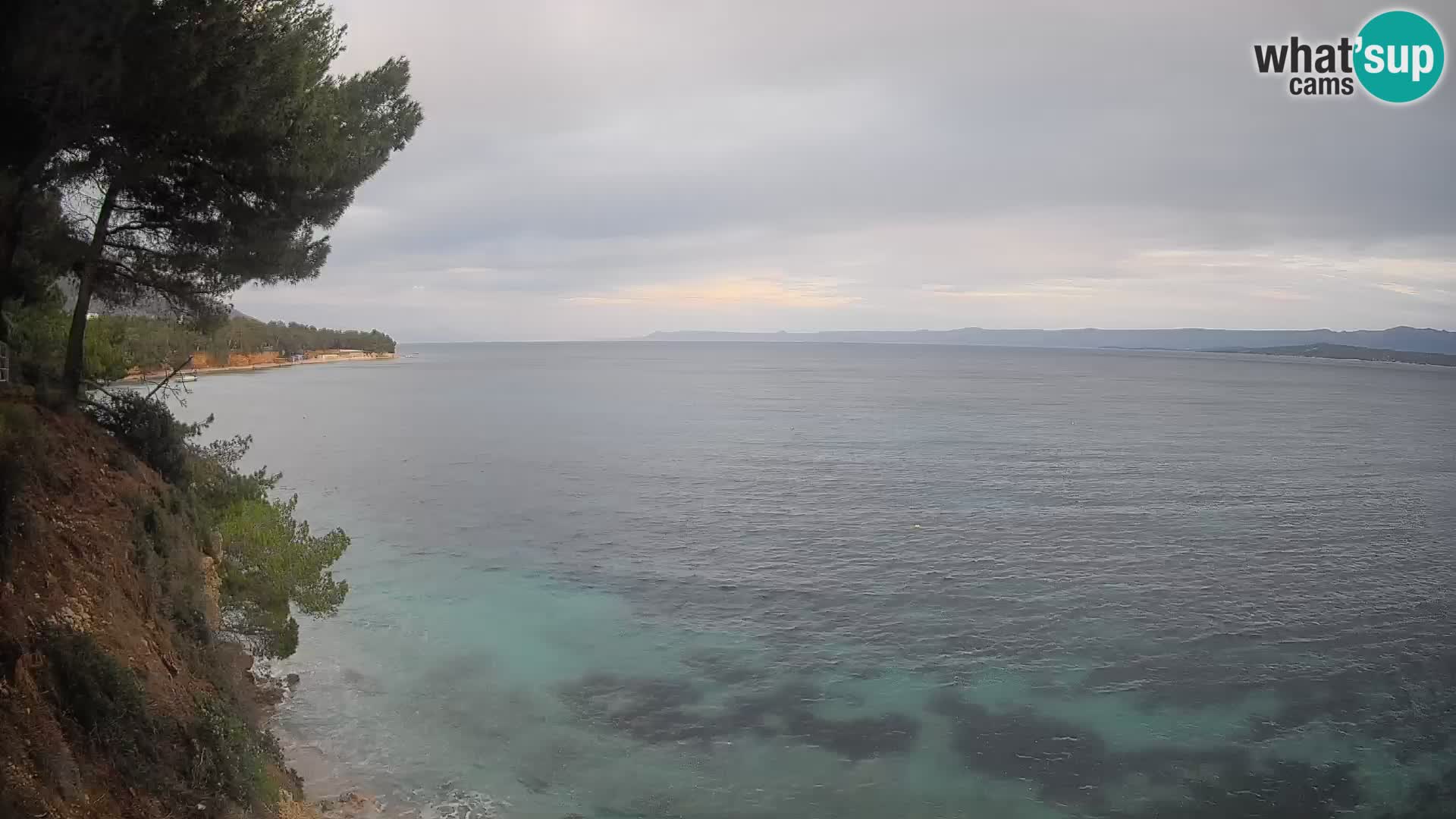 Webcam Potočine Beach Bol – Live View of Borak Beach, Brač Island