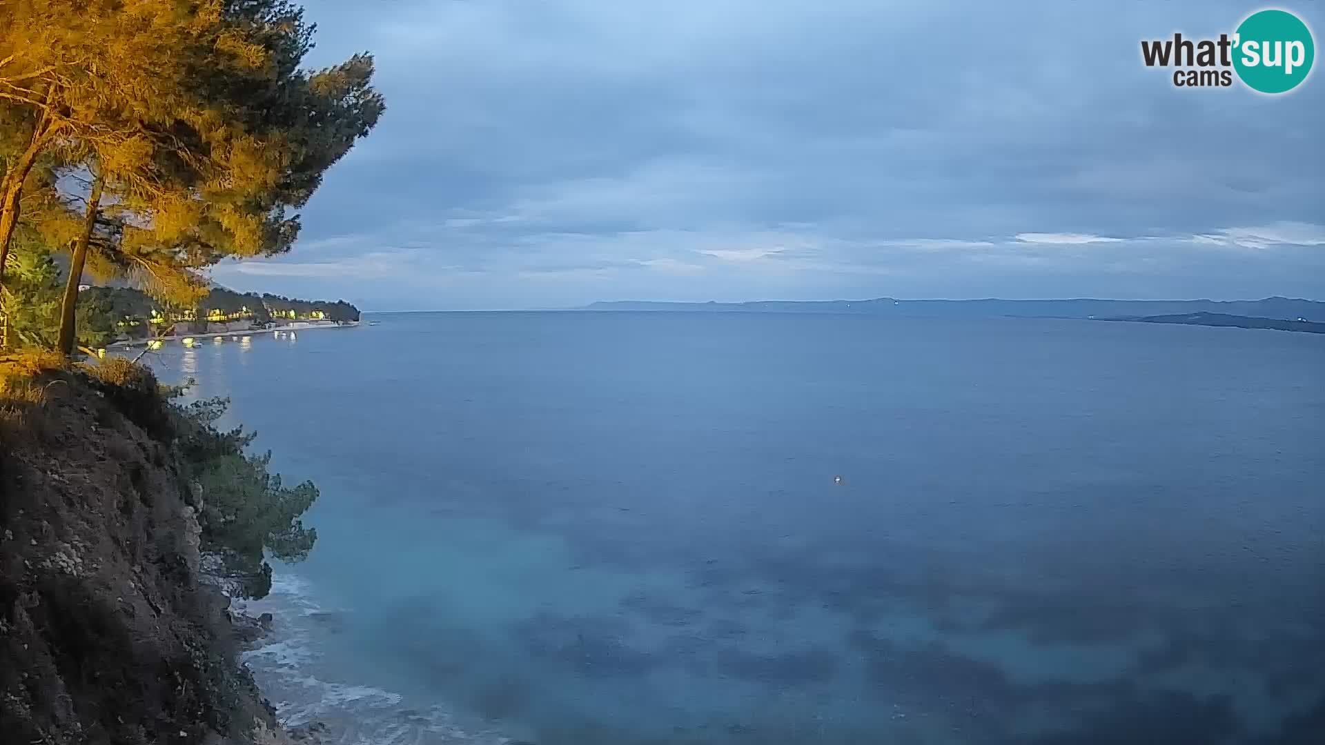 Webcam Potočine Beach Bol – Live View of Borak Beach, Brač Island