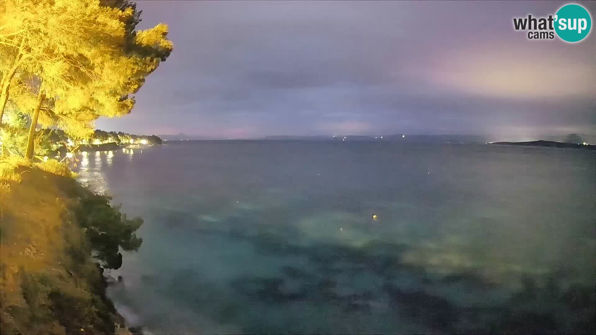 Webcam Playa Potočine Bol – Vista en vivo de Borak Beach, Isla de Brač