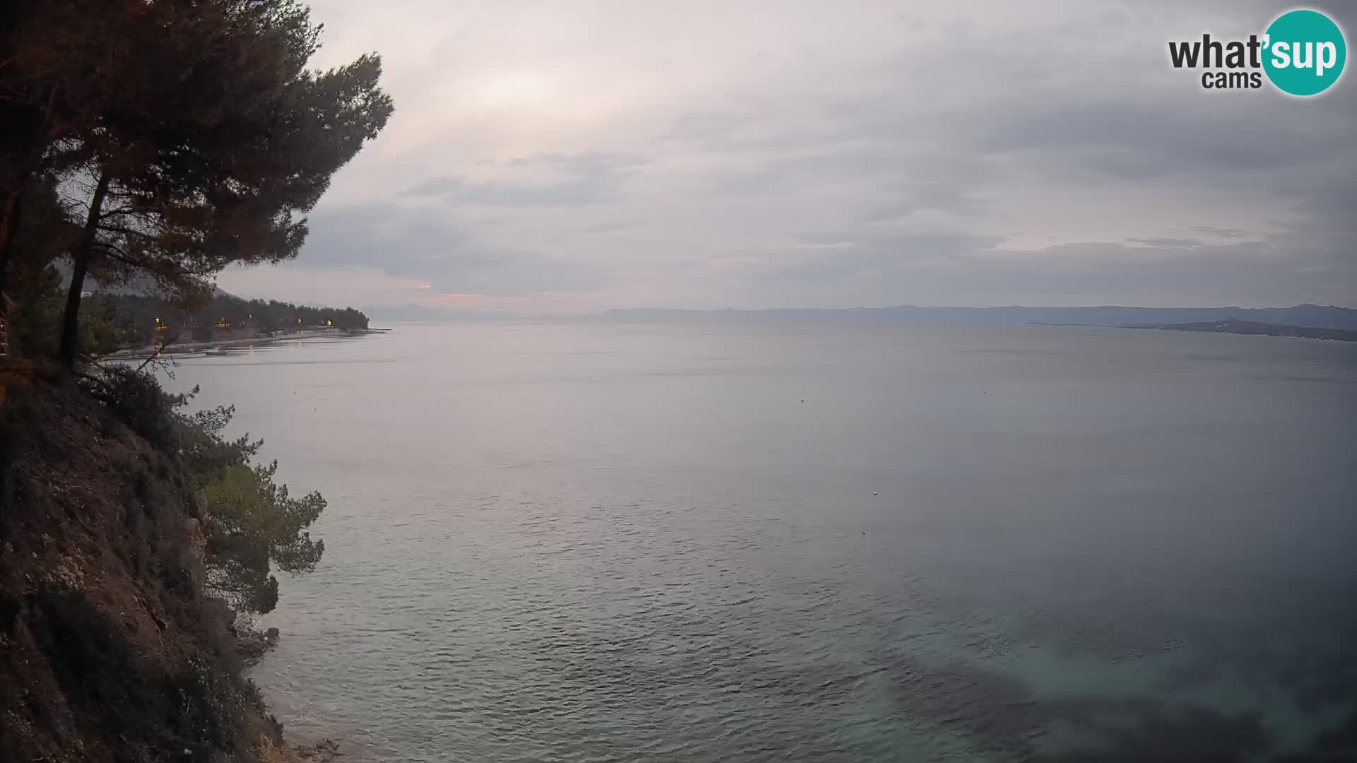 Webcam Spiaggia Potočine Bol – Vista live sulla spiaggia Borak, Isola di Brač