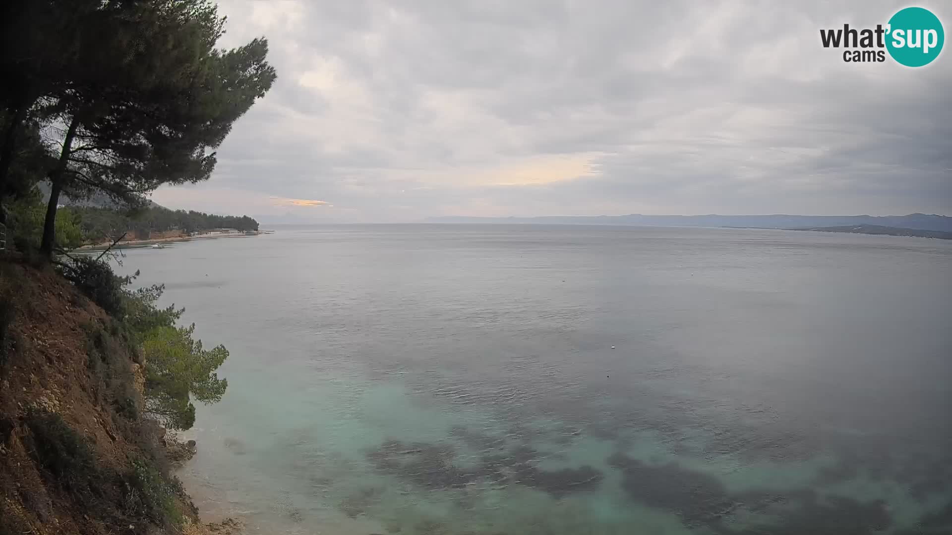 Webcam Potočine Beach Bol – Live View of Borak Beach, Brač Island