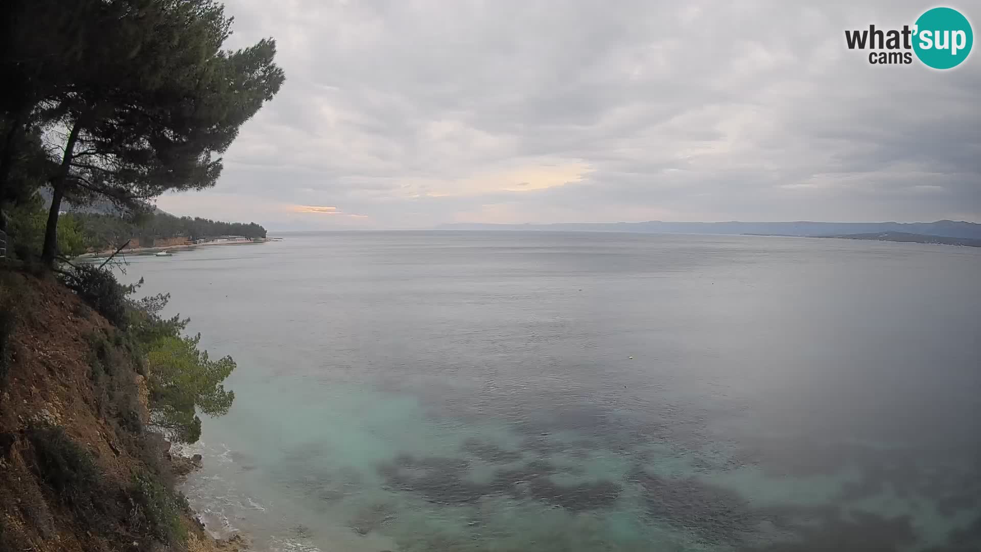Webcam Strand Potočine Bol – Liveblick auf Borak Beach, Insel Brač