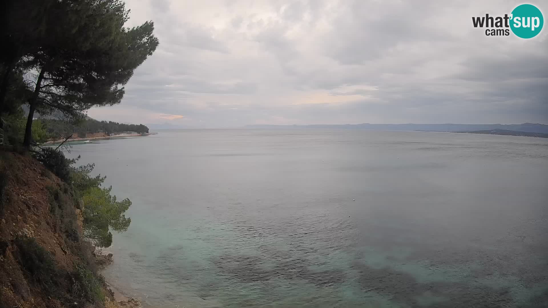 Webcam plage Potočine Bol – Vue en direct sur Borak Beach, île de Brač