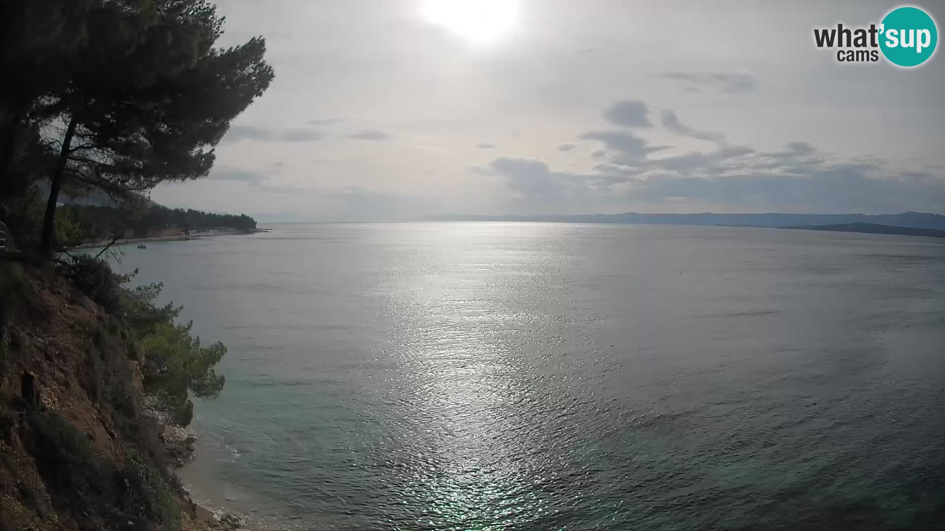 Webcam Potočine Beach Bol – Live View of Borak Beach, Brač Island