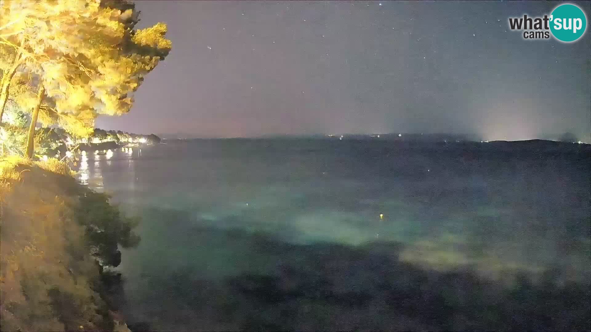 Webcam Playa Potočine Bol – Vista en vivo de Borak Beach, Isla de Brač