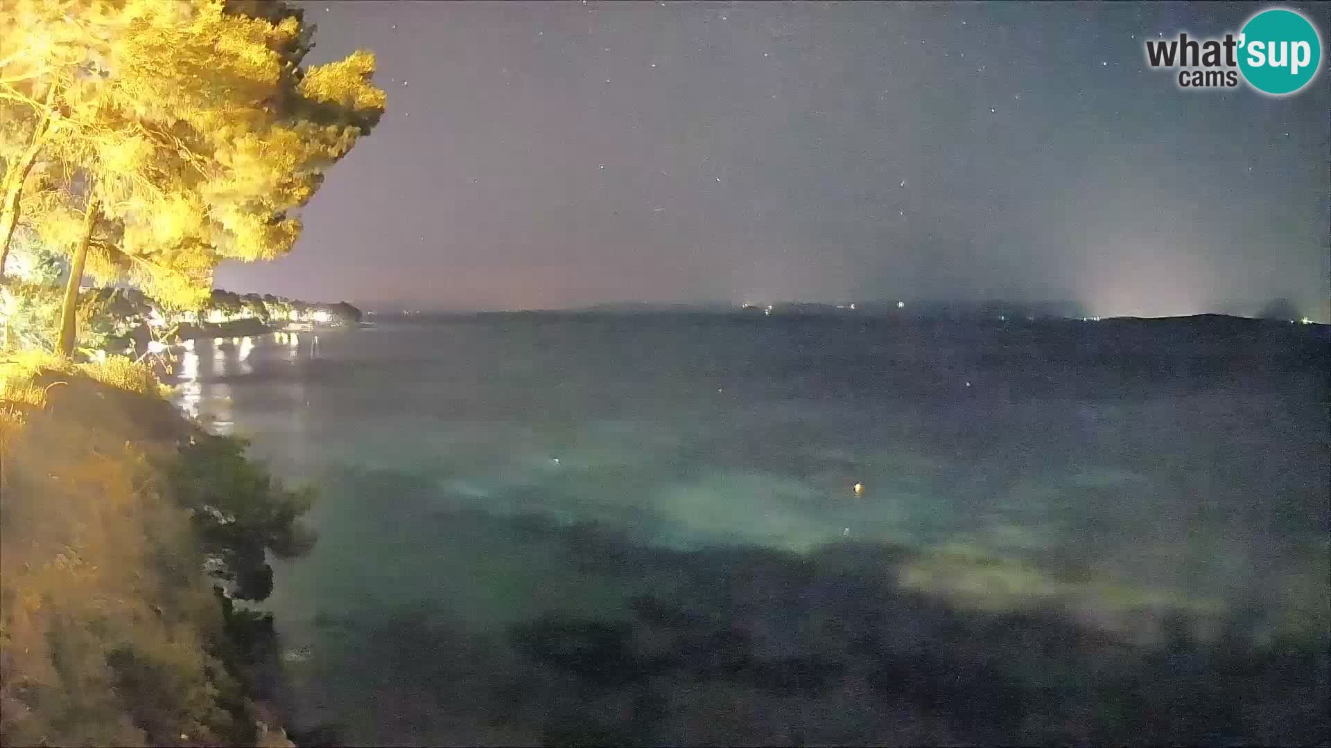 Webcam Potočine Beach Bol – Live View of Borak Beach, Brač Island