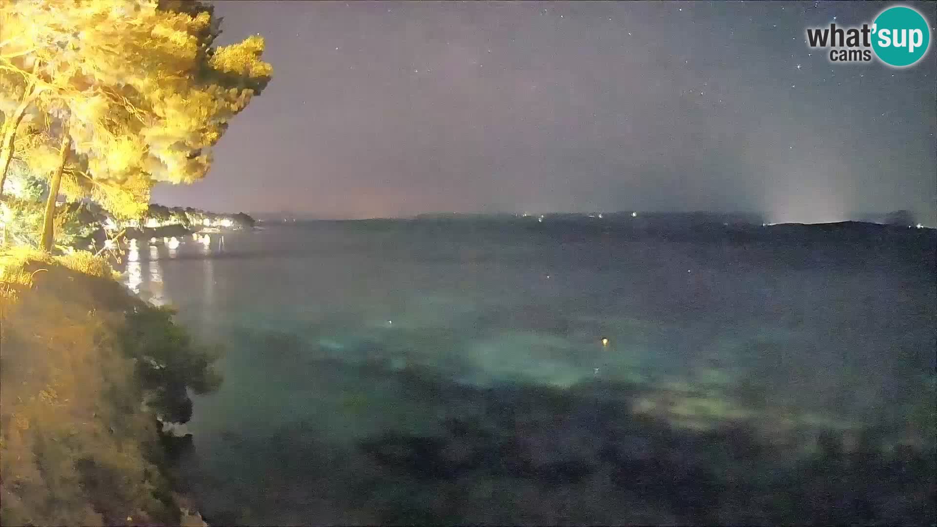 Webcam Playa Potočine Bol – Vista en vivo de Borak Beach, Isla de Brač