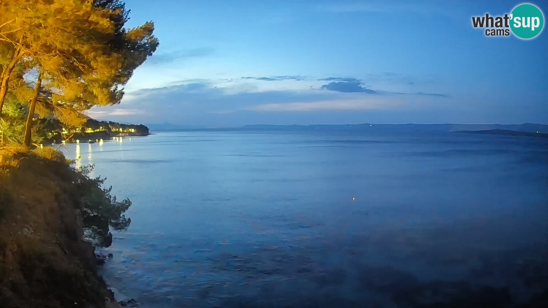 Webcam Potočine Beach Bol – Live View of Borak Beach, Brač Island