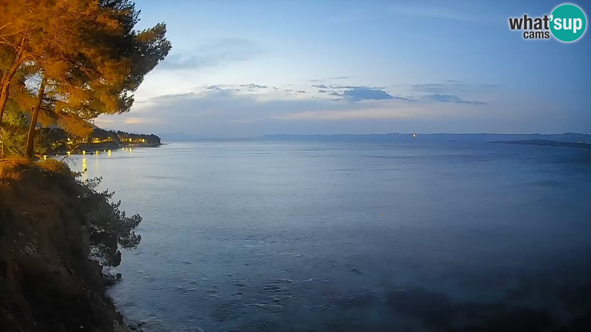 Webcam plage Potočine Bol – Vue en direct sur Borak Beach, île de Brač