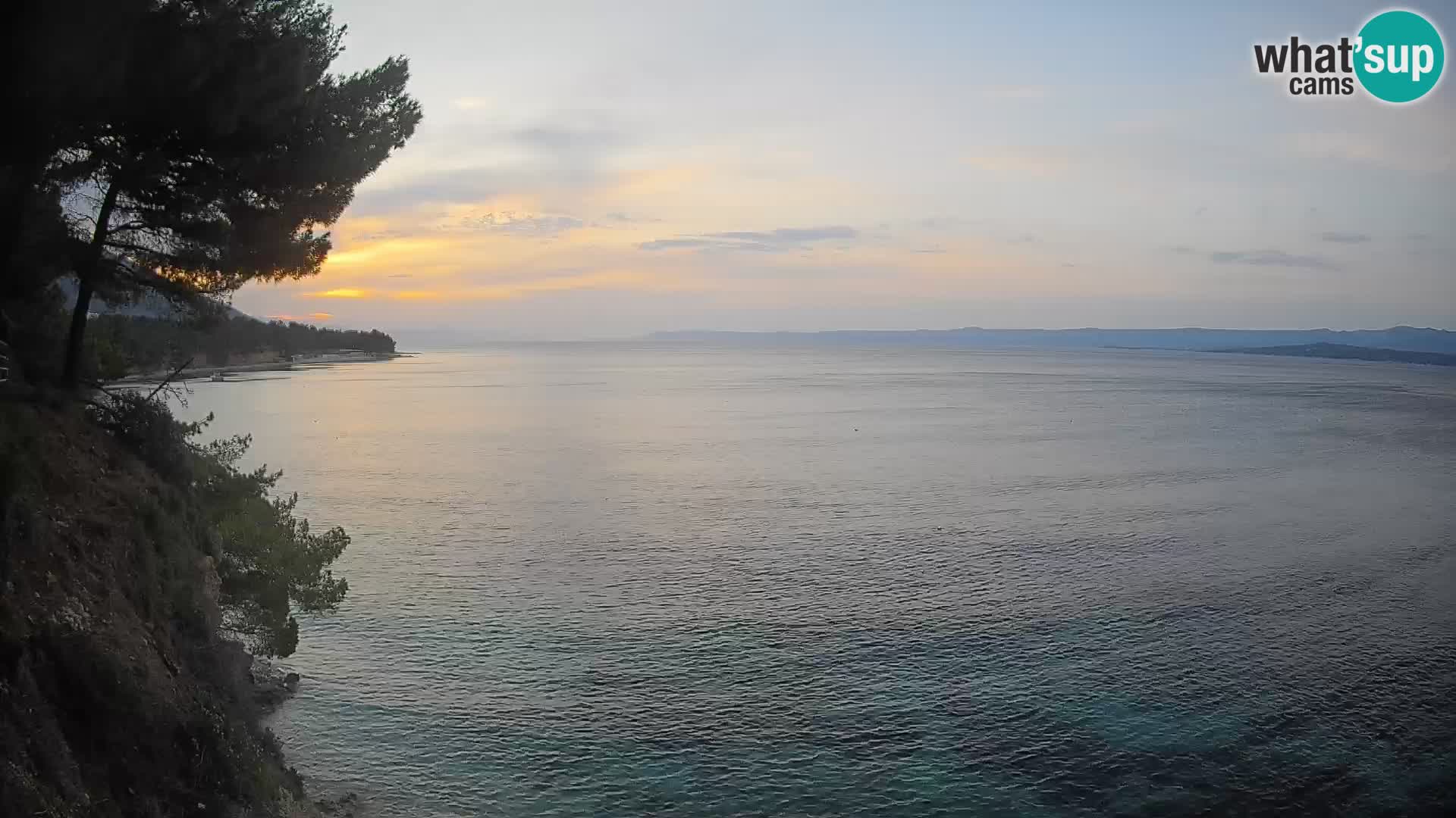Webcam plage Potočine Bol – Vue en direct sur Borak Beach, île de Brač