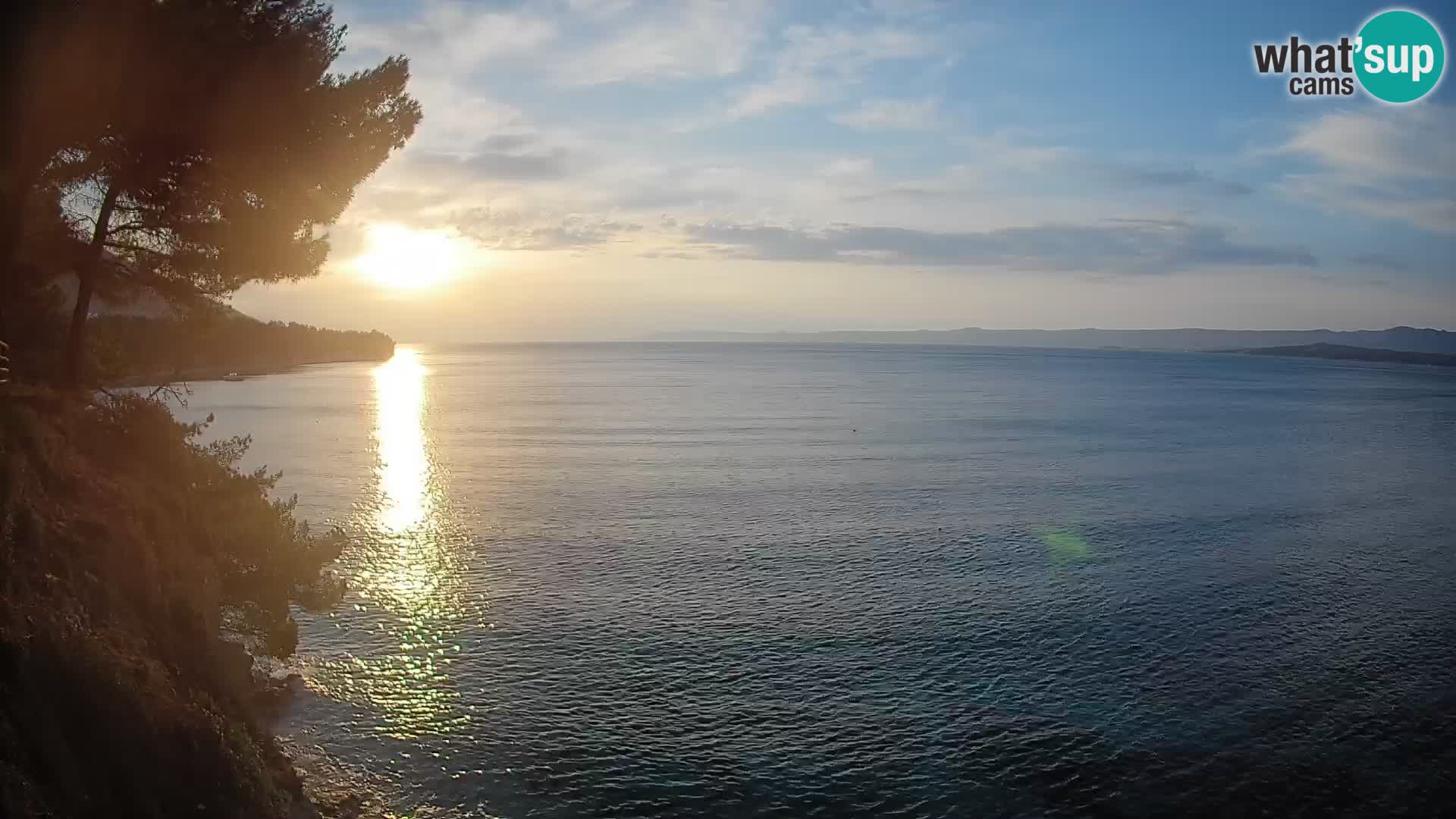 Webcam Strand Potočine Bol – Liveblick auf Borak Beach, Insel Brač