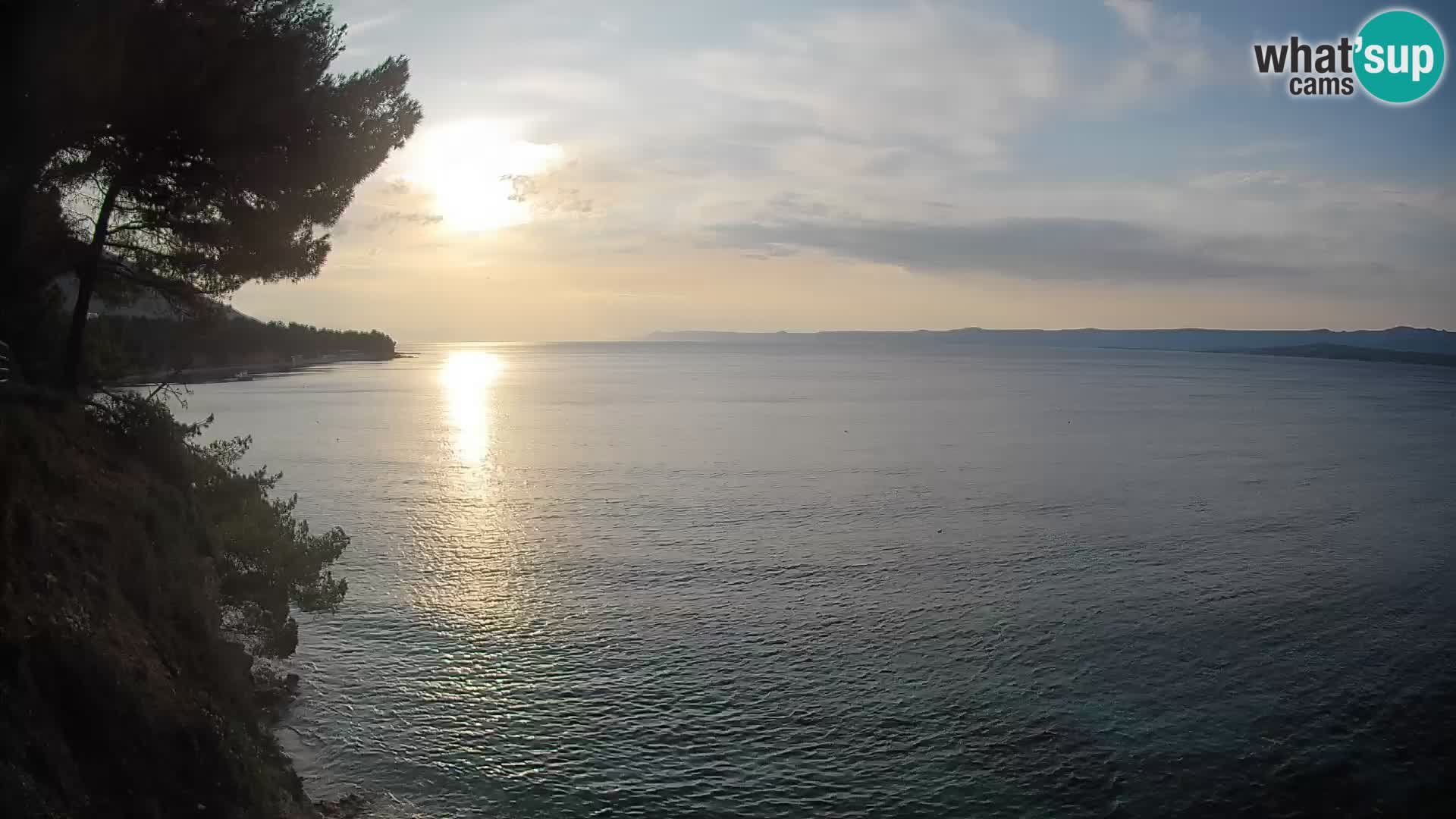 Webcam Potočine Beach Bol – Live View of Borak Beach, Brač Island