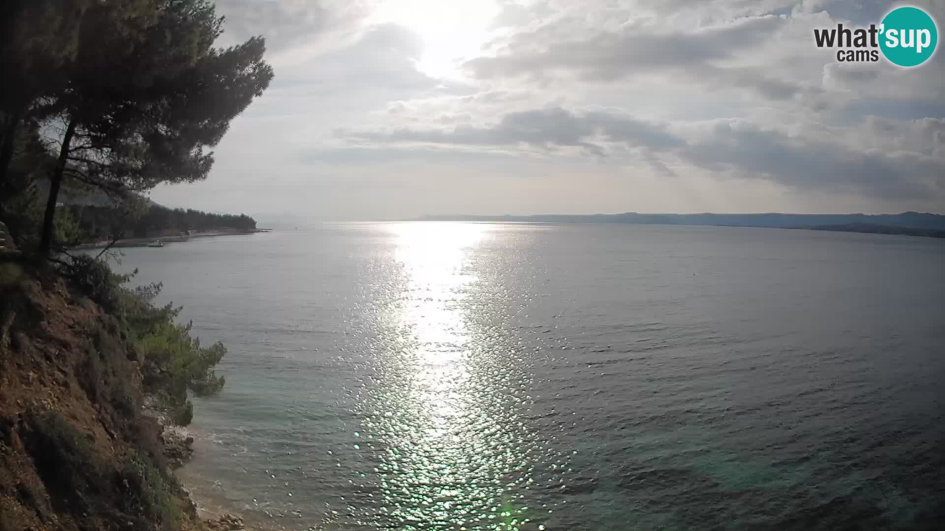 Webcam Potočine Beach Bol – Live View of Borak Beach, Brač Island