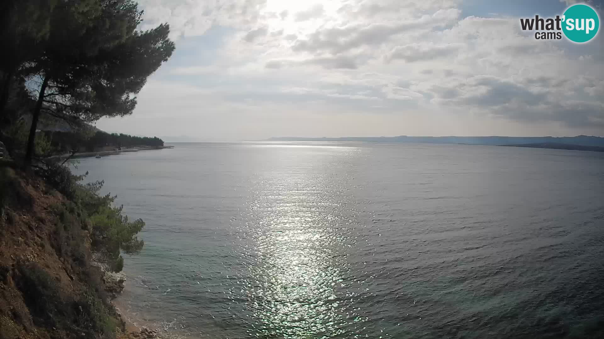 Webcam Potočine Beach Bol – Live View of Borak Beach, Brač Island