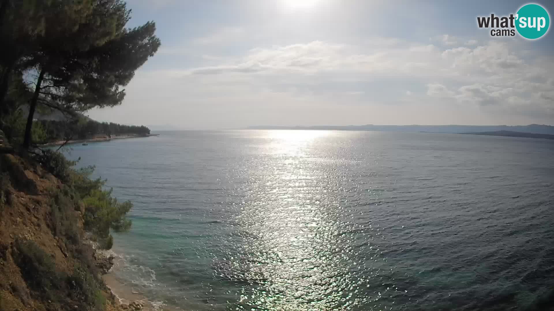 Webcam Potočine Beach Bol – Live View of Borak Beach, Brač Island