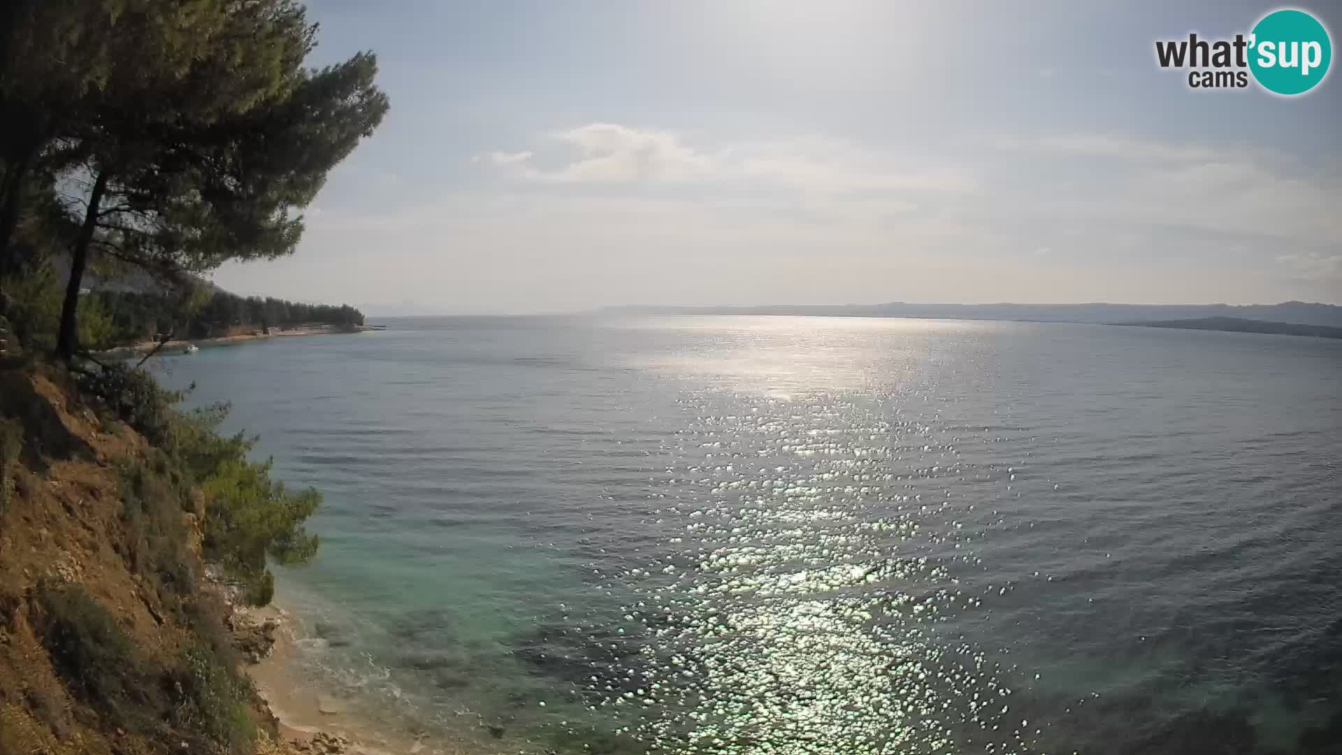 Webcam Potočine Beach Bol – Live View of Borak Beach, Brač Island
