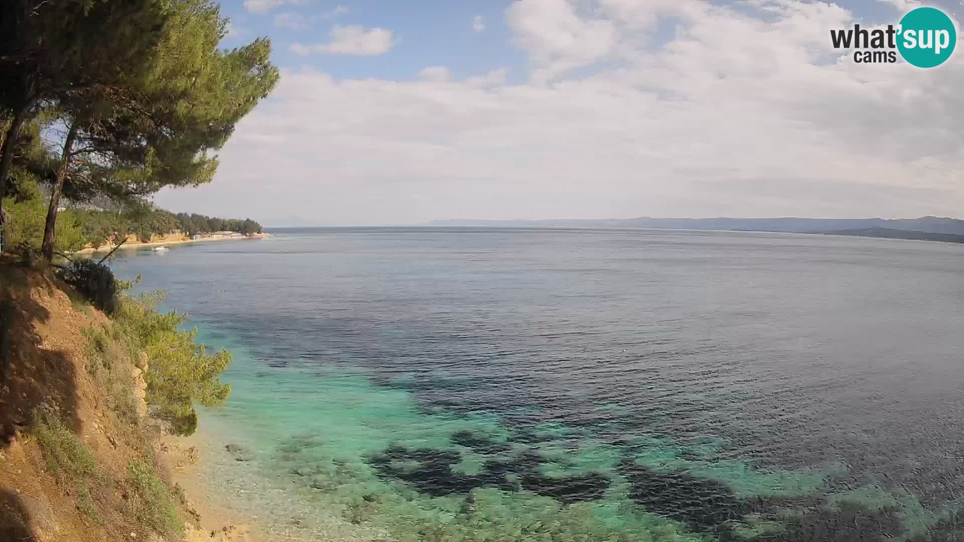 Webcam Potočine Beach Bol – Live View of Borak Beach, Brač Island