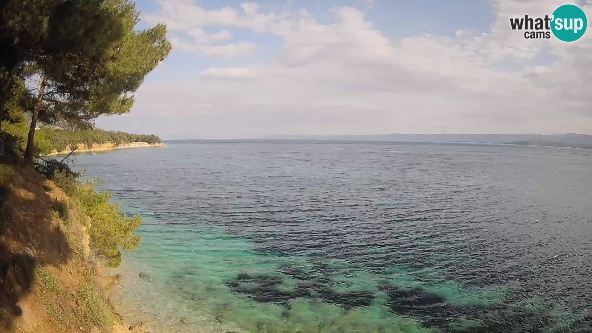 Webcam Potočine Beach Bol – Live View of Borak Beach, Brač Island