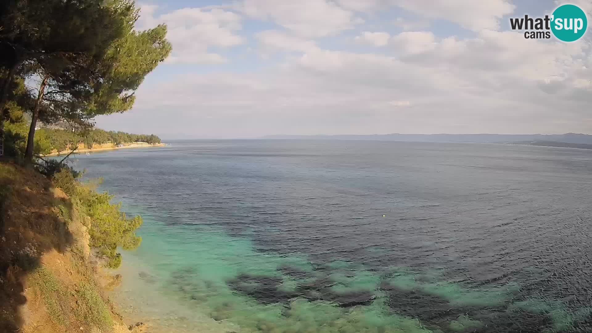 Webcam Potočine Beach Bol – Live View of Borak Beach, Brač Island