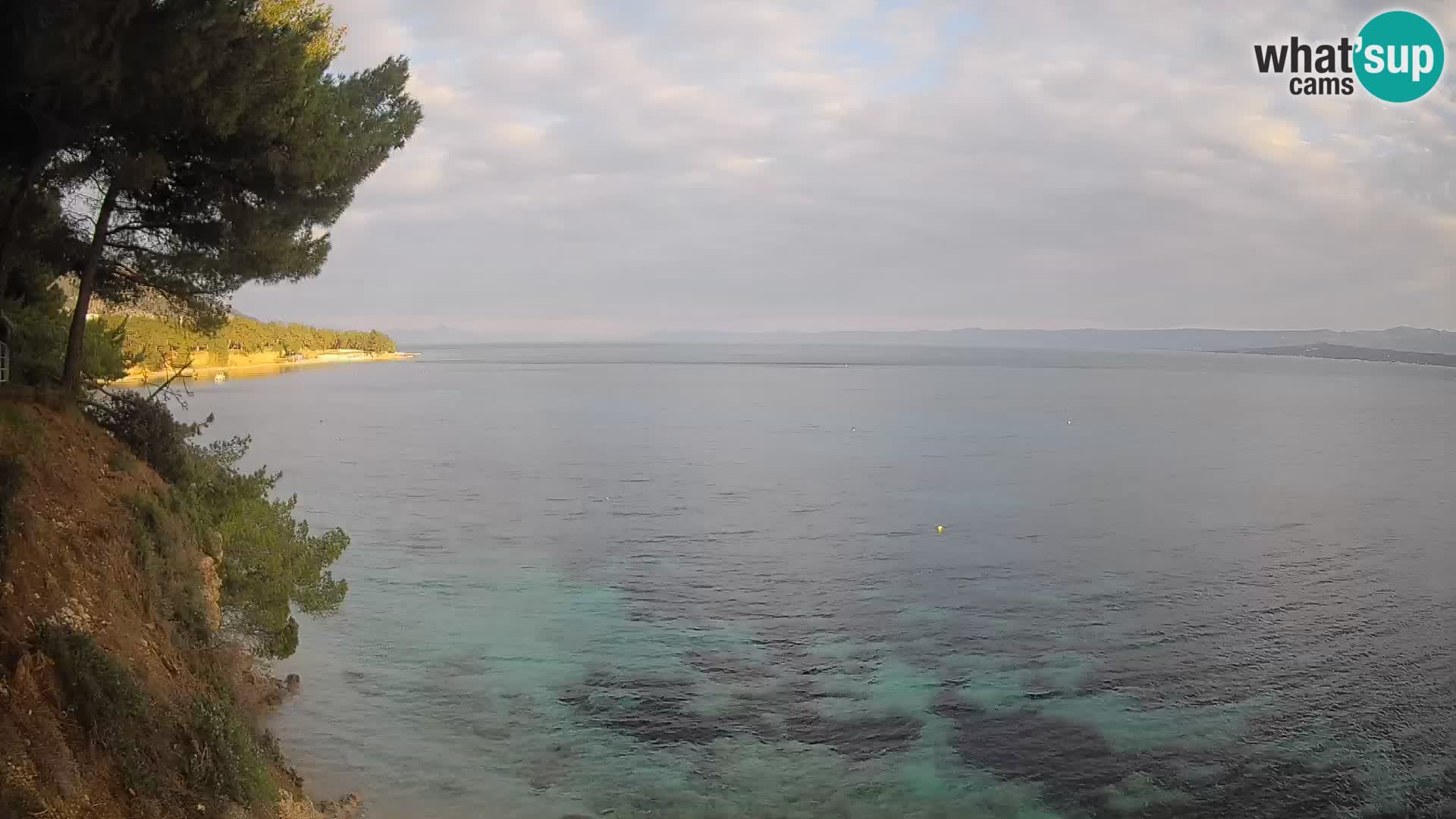 Webcam Strand Potočine Bol – Liveblick auf Borak Beach, Insel Brač