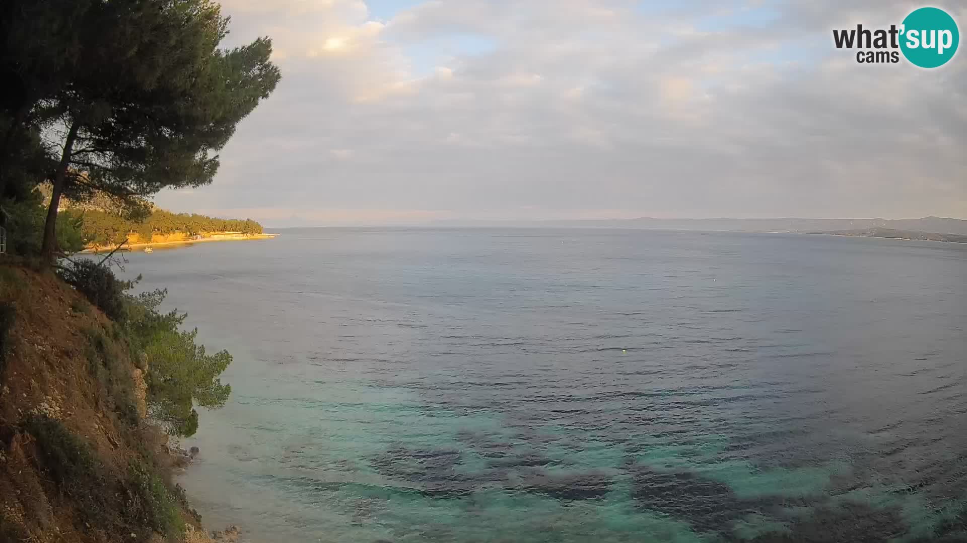 Webcam Potočine Beach Bol – Live View of Borak Beach, Brač Island