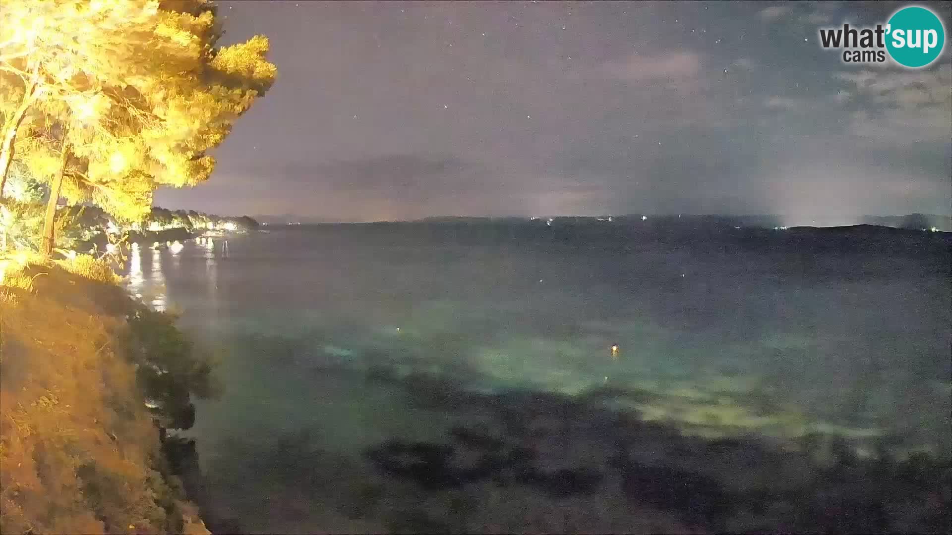 Webcam plage Potočine Bol – Vue en direct sur Borak Beach, île de Brač