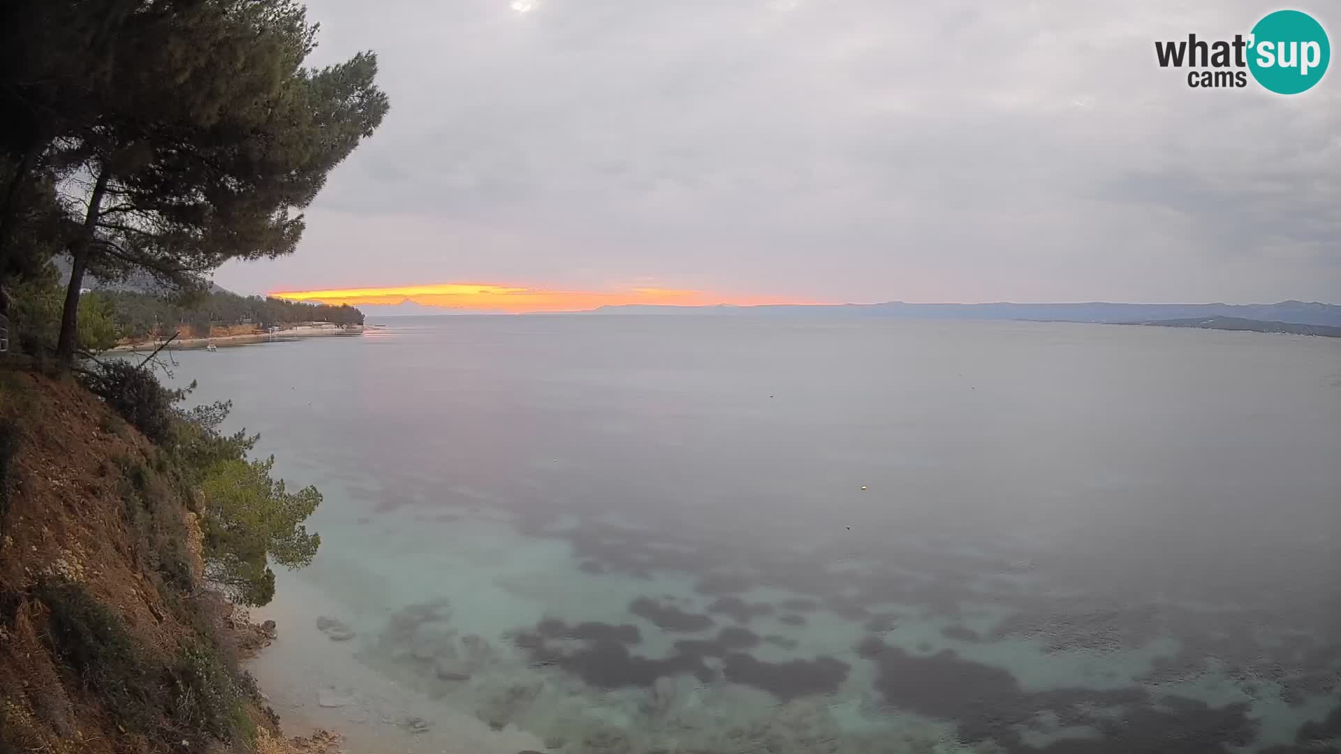 Webcam Strand Potočine Bol – Liveblick auf Borak Beach, Insel Brač
