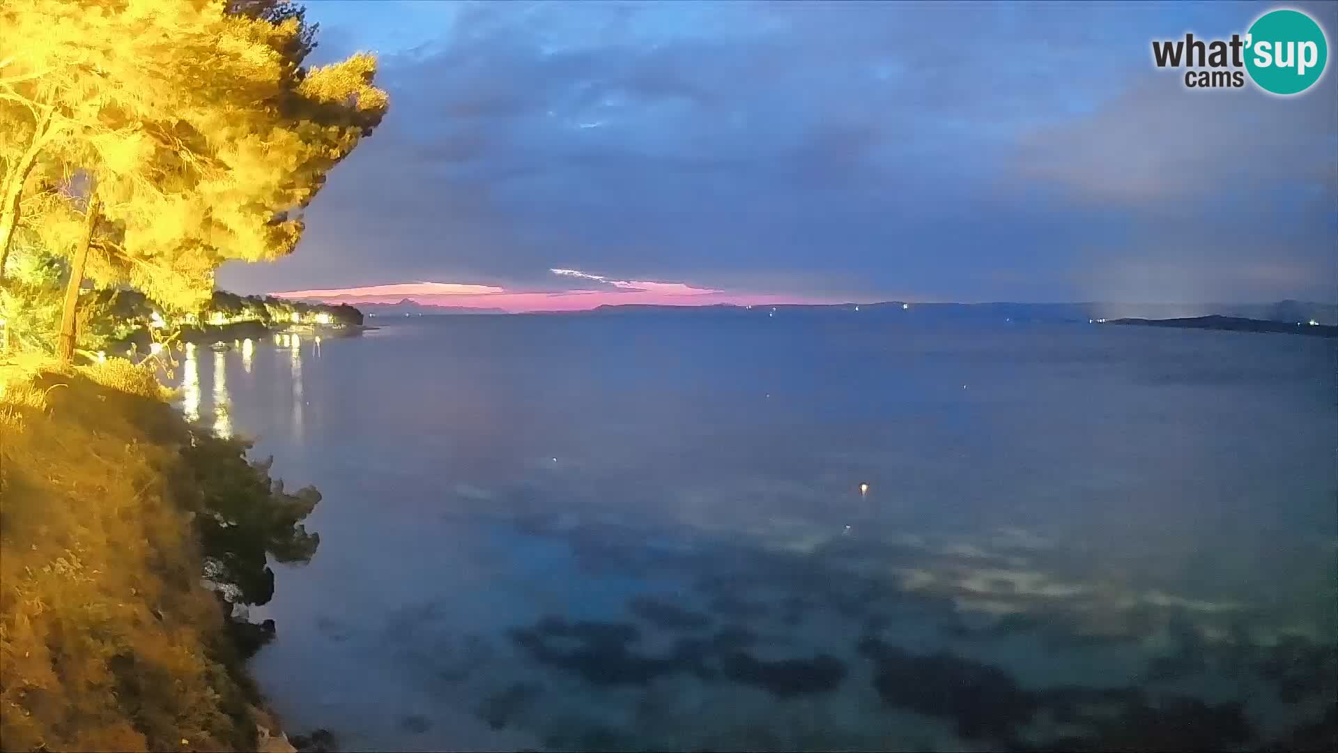 Webcam Potočine Beach Bol – Live View of Borak Beach, Brač Island