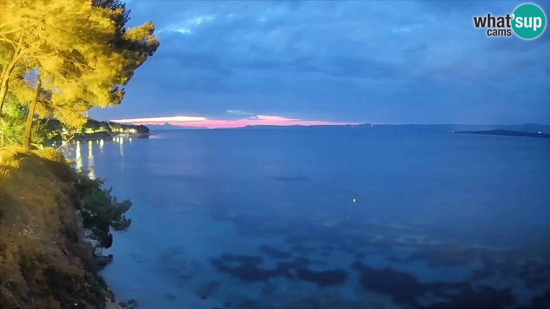 Webcam Potočine Beach Bol – Live View of Borak Beach, Brač Island