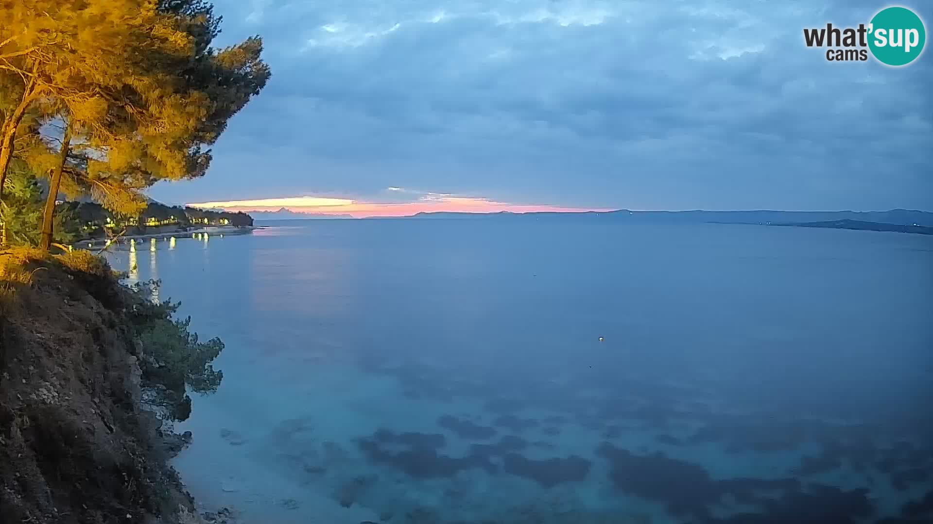 Webcam Potočine Beach Bol – Live View of Borak Beach, Brač Island