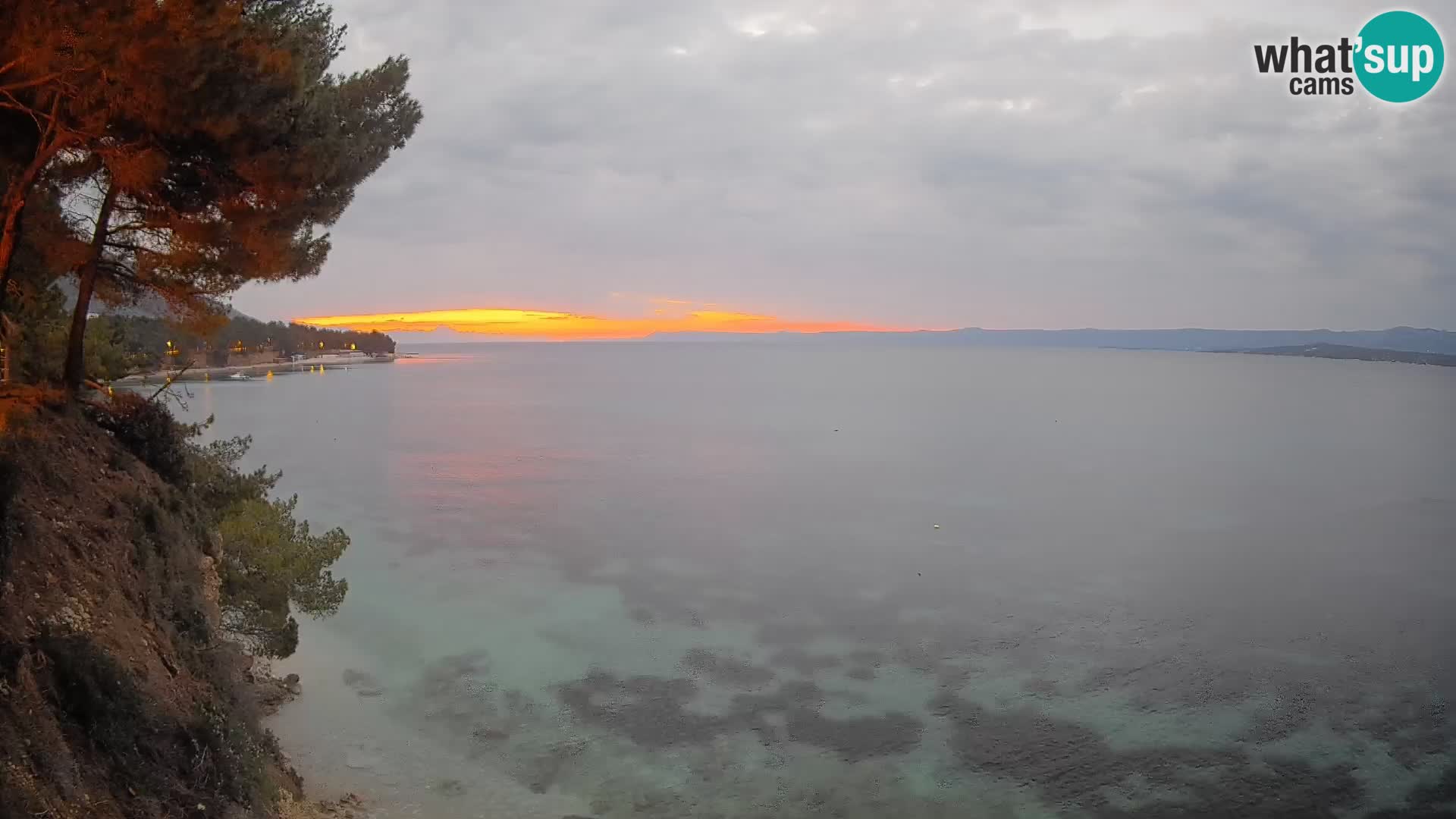 Webcam Playa Potočine Bol – Vista en vivo de Borak Beach, Isla de Brač