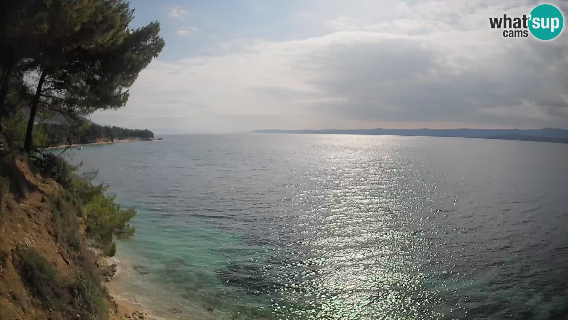 Webcam Potočine Beach Bol – Live View of Borak Beach, Brač Island